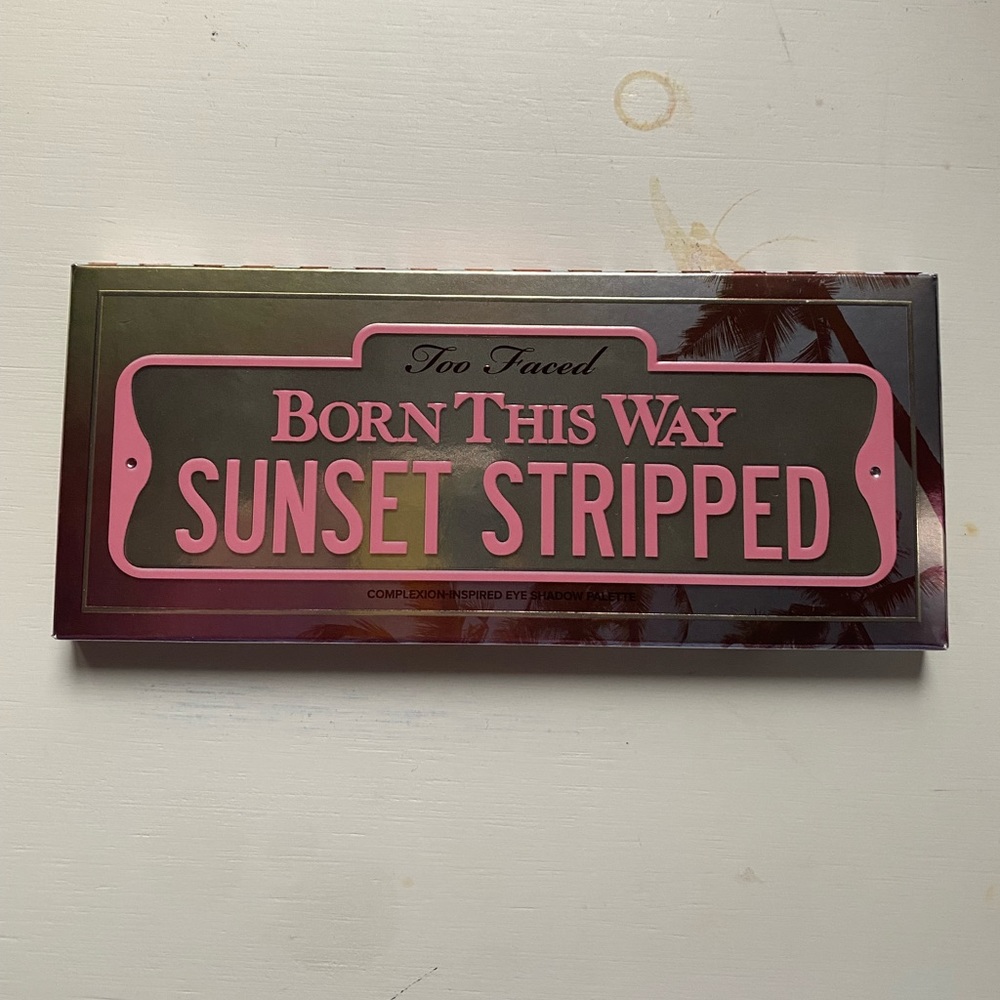 BRAND NEW TOO FACED SUNSET STRIP PALETTE